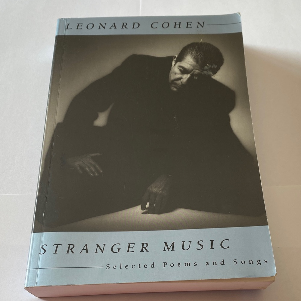 Leonard Cohen Stranger Music Book